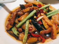长豆角烧茄子-上地宴·中关村的会客厅(清河高铁站店)