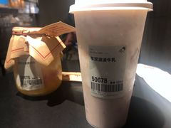 冷芋泥波波牛乳-喜茶(东莞汇一城店)