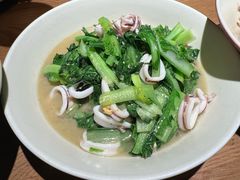 笔管鱼炒小白菜-KŌNG胶东小馆(华熙店)