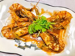 油焖大虾-宾朋海鲜美食餐厅·特色美食(兴海路店)