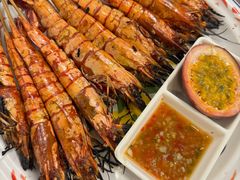 裸烤九节虾-辉记炭烧海鲜大排档·老字号(福田店)