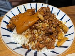 猪脚卤肉饭-红猪卤肉饭(大西洋美食城店)