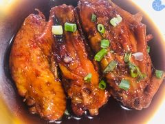 可乐鸡翅-十面欢腾·海鲜面·台式Bistro(长乐路店)