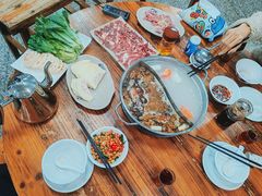 鸳鸯锅-肥婆麻辣火锅.顺德首创药材麻辣火锅(容桂店)