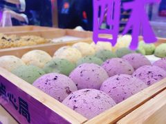 彩虹蛋爆浆麻薯-墨茉点心局(国金街店)