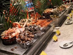 自助取餐区-顺德联塑万怡酒店·万荟轩自助餐厅