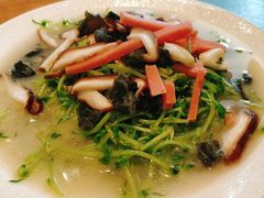 上汤豆苗-四姐妹东北饺子(沙尾路店)