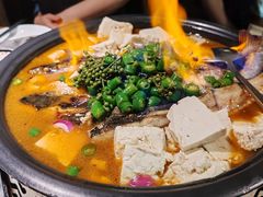 -探鱼·鲜青椒爽麻烤鱼(天河优托邦店)