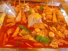 鱼饼火山炒年糕-包装马车·韩国料理·포장마차