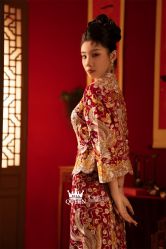 点击看大图 -艾拉·女王婚纱礼服馆