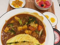 牛腩咖喱蛋包饭-池奈·咖喱蛋包饭(熙地港店)