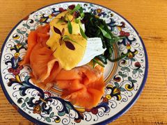 三文鱼班尼迪克-Alimentari早午餐(安福路店)