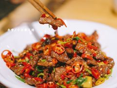 小炒黄牛肉-赤宴·川菜(玉林店)