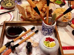 五彩毛笔酥-长安大牌档之西安博物院文化餐厅(中贸店)