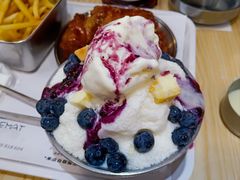 蓝莓雪花冰-韩舍.创新型韩式简餐(龙珠路店)
