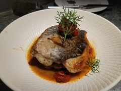 香煎龙利鱼配罗旺子酱-芭莉与彩虹西餐厅(成都合生汇店)