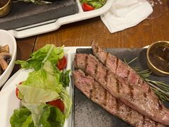 火山岩石烤谷饲安格斯牛腹裙扒-Entrecôte 法国牛扒馆(保利·时光里店)
