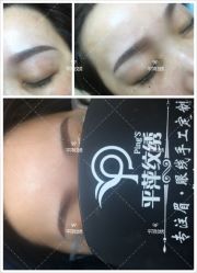 粉黛眉➕美瞳线-平萍纹绣韩式半永久定妆