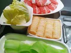 美国牛上脑-海底捞火锅智慧餐厅(中骏世界城店)