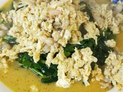 韭菜蛤蜊炒鸡蛋-老渔家特色海味馆(金海中路店)