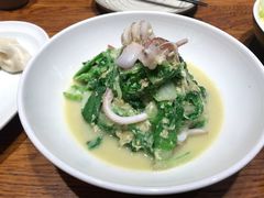 笔管鱼炒小白菜-必点海鲜·鲅鱼水饺(鞍山西道店)