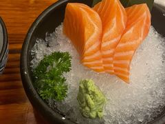 三文鱼刺身-坂吉屋·居酒屋深夜食堂(龙湖店)