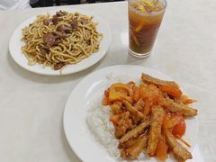 番茄猪扒饭-好好滋味茶餐厅