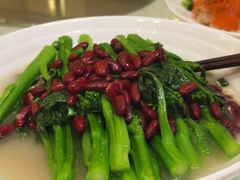 白灼菜心-麒麟中餐厅·经典粤菜·地道菜式老字号(广州长隆酒店)