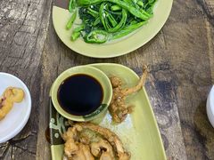 腐乳通心菜-贞姨美食·老字号海鲜大排档