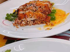 黑白芝麻鸡腿配芦竹笋-PlantsEatery·植物食堂(REX春熙店)