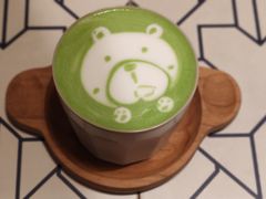 小熊抹茶拿铁-懒鱼时光馆(沙坪坝店)
