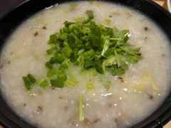 香菇鲜虾瘦肉粥-玖鲜小笼(中山广场店)