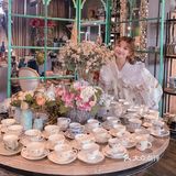 一整个露台花园🌷宝藏咖啡店🍮