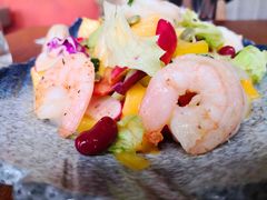 烤虾芒果沙拉-澳骄 Aussie Kitchen·手工披萨·西餐(国大店)