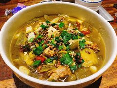 酸菜鸡-铁公鸡·四川料理(天环广场店)