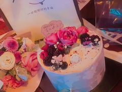 草莓香草戚风蛋糕-小苍兰风铃草·礼物蛋糕(沈阳店)