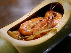 古法药膳竹筒虾-醉南拳客家菜·河田鸡(东街口航空大厦店)