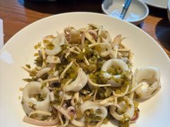 雪菜炒鱿鱼-小厨师·二十年沈家门小海鲜(百井坊巷店)