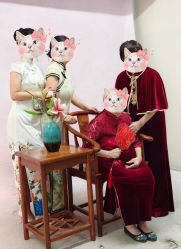 -时光纪亲子全家福照相馆(静安店母女写真父母纪念照)