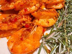 西班牙蒜香油爆虾-ZAFFERANO西班牙海鲜饭(上海首店)