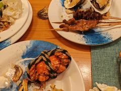 -亚龙湾希尔顿自助餐厅·海鲜·烧烤·沙滩BBQ·现场乐队