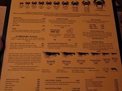 菜单-Ministry of Crab(科伦坡店)
