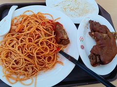 虾仁意大利面-北京大学-燕南食堂