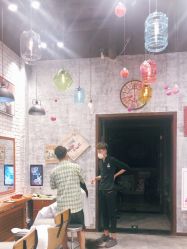 点击看大图 -T.1 hair salon烫染接发