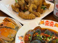 咸蛋黄鸡翅-谢记上海大排档(长寿路店)