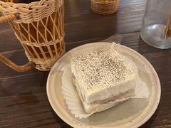 焙茶绿豆沙提拉米苏-dokidoki