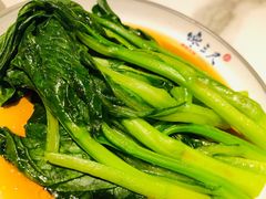 白灼芥蓝-馋三尺蟹粉小笼(人民广场店)