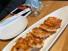 山药中芹煎虾饼-颐和•海鲜砂锅粥•啫啫煲(奥林匹克广场店)