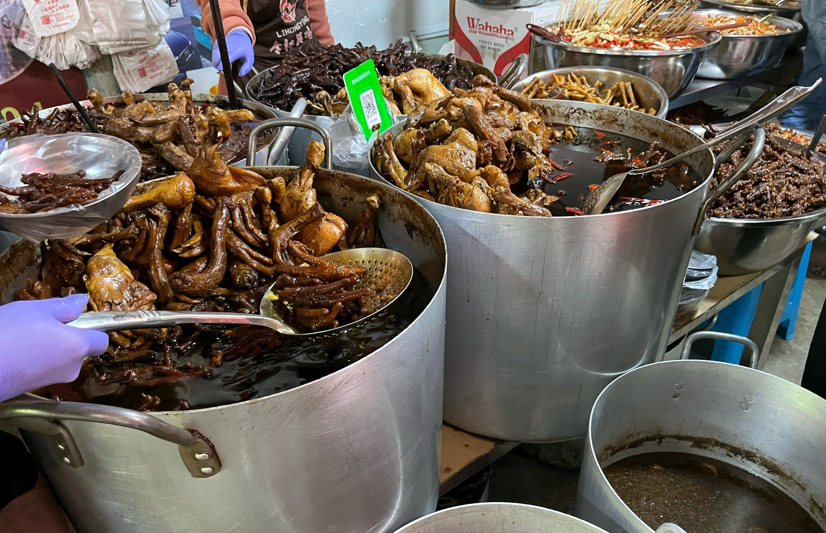 心心念念好久的泸西卤鸡脚