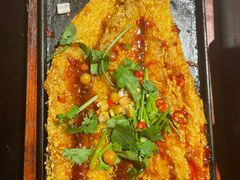铁板香煎鳕鱼-橦橦小马扎烧烤 (传媒大学店)